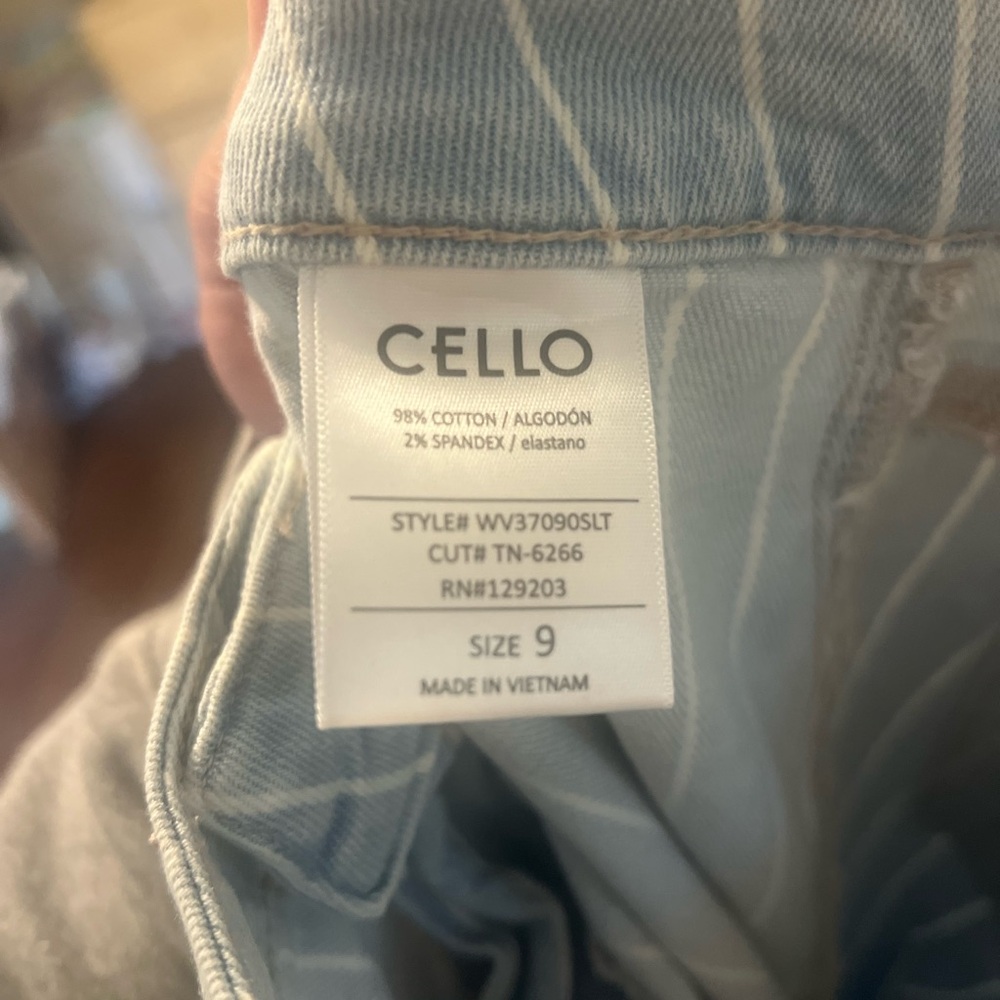 Cello Striped Flare Jeans - Picture 4 of 4